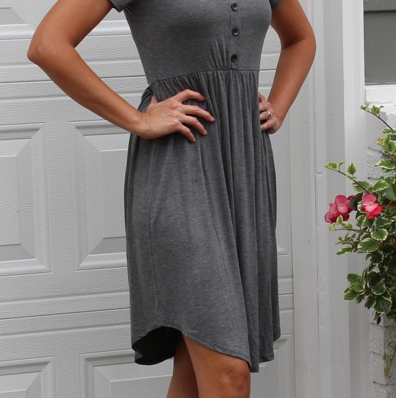 Charcoal Dress - Picture 2 of 5